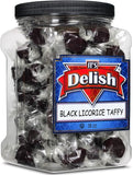Black Licorice Taffy Chews — Jumbo Jar