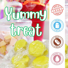 Pineapple Soft Taffy Chews Jumbo Jar - It's Delish (photo 2)
