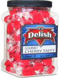 Cherry Red Taffy Chews — Jumbo Jar