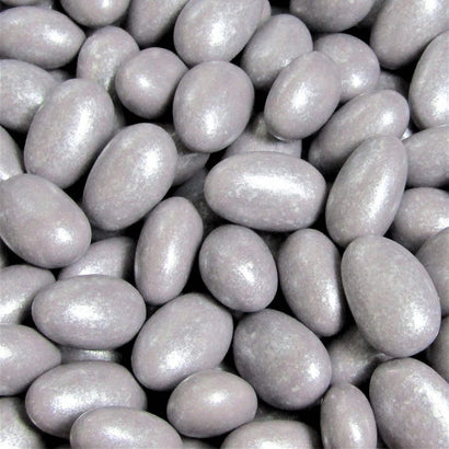 Silver Jordan Almonds - It's Delish