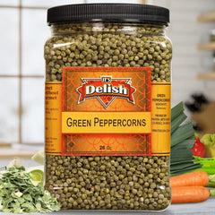 Whole Green Peppercorns — Jumbo Jar - It's Delish (photo 2)