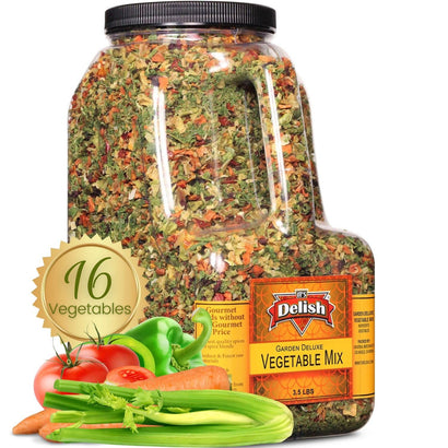 Garden Deluxe Vegetable Soup Mix — Gallon Jug - It's Delish