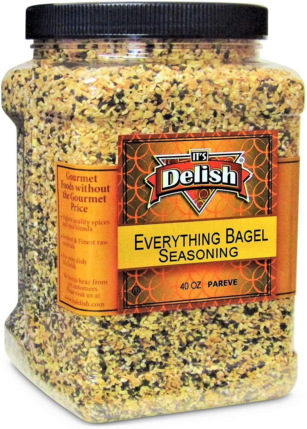 Everything Bagel Seasoning Blend — Jumbo Jar - It's Delish