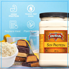 Soy Protein Powder Jumbo Jar - It's Delish (photo 3)