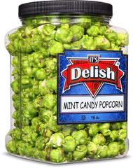 Mint Candy Popcorn — Jumbo Jar - It's Delish