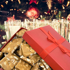 Classic Peanut Brittle Red Gift Box - It's Delish (photo 2)