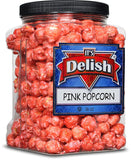 Pink Strawberry Popcorn — Jumbo Jar