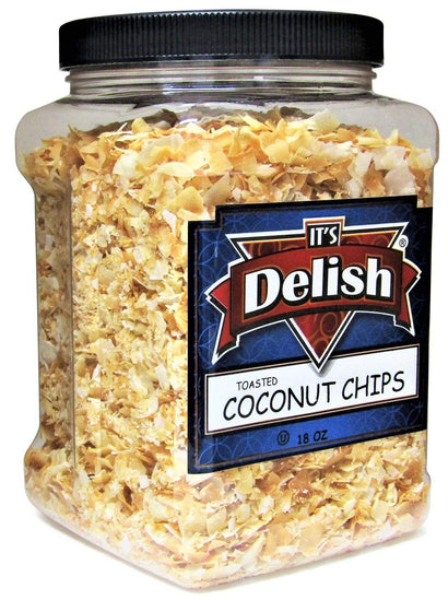 Toasted Unsweetened Coconut Chips - It's Delish