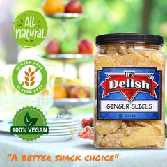 Crystallized Ginger Slices — Jumbo Jar - It's Delish (photo 5)