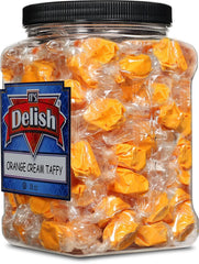 Orange Cream Taffy Chews — Jumbo Jar - It's Delish (photo 5)