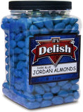 Dark Blue Jordan Almonds — Jumbo Jar