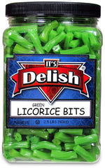 Green Apple Licorice Bits — Jumbo Jar - It's Delish (photo 2)
