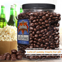 Milk Chocolate Covered Dried Mango Jumbo Jar - It's Delish (photo 7)