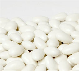 Jordan Almonds, White - It's Delish