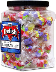 Tutti Frutti Taffy Chews — Jumbo Jar - It's Delish (photo 2)