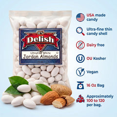Ultra Fine White Jordan Almonds - It's Delish (photo 5)