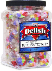 Tutti Frutti Taffy Chews — Jumbo Jar - It's Delish