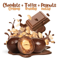 Milk Chocolate Toffee Coated Peanuts — Jumbo Jar - It's Delish (photo 2)