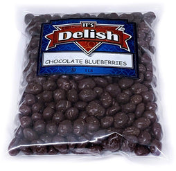 Dark Chocolate Blueberries - It's Delish