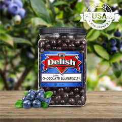 Dark Chocolate Blueberries — Jumbo Jar - It's Delish (photo 4)