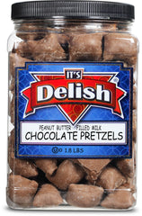 Milk Chocolate Peanut Butter Pretzels — Jumbo Jar - It's Delish (photo 6)