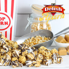 Chocolate Zigzag Popcorn — Jumbo Jar - It's Delish (photo 6)