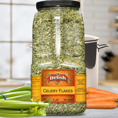 Dried Celery Flakes — Restaurant Gallon Size - It's Delish (photo 3)