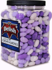 Lavender, Purple & White Jordan Almonds Medley — Jumbo Jar - It's Delish (photo 4)