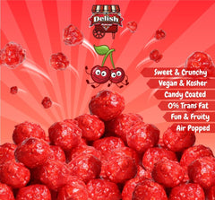 Red Cherry Popcorn — Jumbo Jar - It's Delish (photo 4)