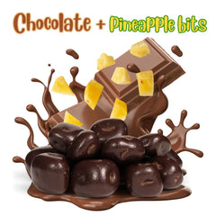 Dark Chocolate Dried Pineapple Bits - It's Delish (photo 2)