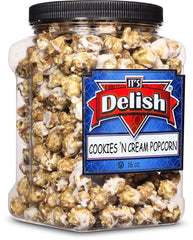 Cookies 'n Cream Popcorn — Jumbo Jar - It's Delish