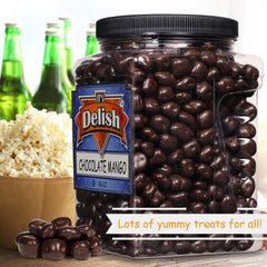 Dark Chocolate Covered Dried Mango Jumbo Jar - It's Delish (photo 7)