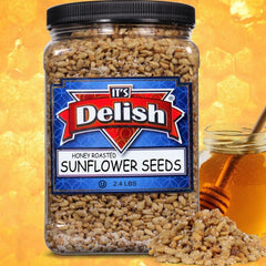 Honey Roasted Sunflower Seeds — Jumbo Jar - It's Delish (photo 3)
