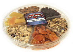 Gourmet Nut & Dried Fruit Variety 6-Section Gift Tray - It's Delish (photo 2)