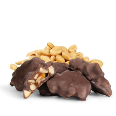 Chocolate Caramel Rice Crispies Clusters — Red Gift Box - It's Delish (photo 12)