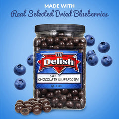 Dark Chocolate Blueberries — Jumbo Jar - It's Delish (photo 2)