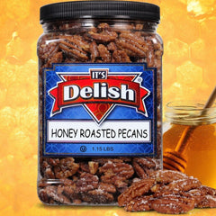 Honey Roasted Pecans — Jumbo Jar - It's Delish (photo 3)