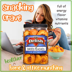 Dried Peaches — Jumbo Jar - It's Delish (photo 4)