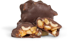 Milk Chocolate Peanut Caramel Clusters — Red Gift Box - It's Delish (photo 8)