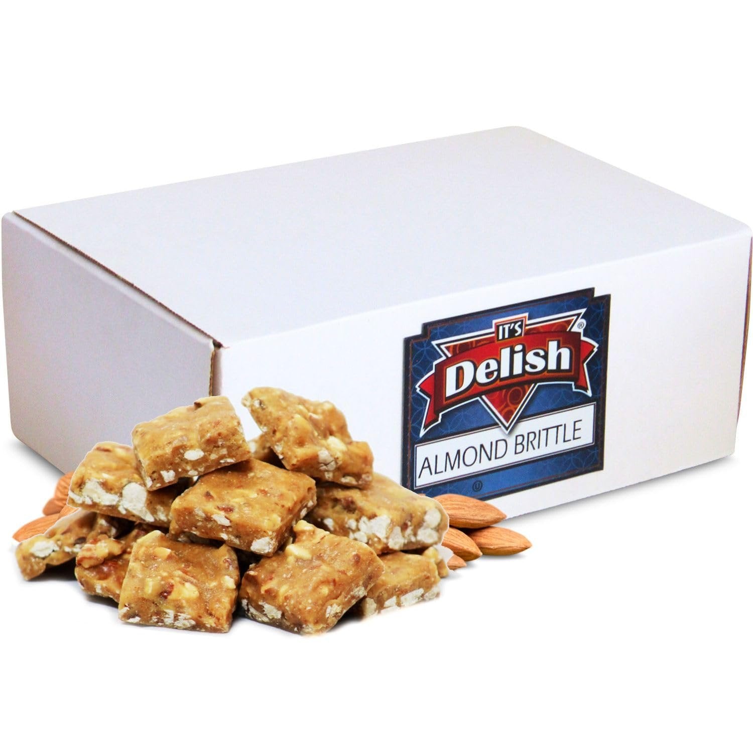 Gourmet Almond Brittle Bulk Box - It's Delish