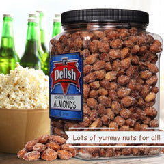 BBQ Honey Roasted Almonds — Jumbo Jar - It's Delish (photo 5)