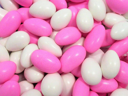Jordan Almonds, Pink & White - It's Delish
