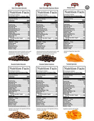 Holiday Chocolate, Nuts & Dried Fruit Assortment Gift Tray 6-Pt - It's Delish (photo 6)