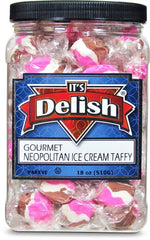 Neapolitan Ice Cream Taffy Chews — Jumbo Jar - It's Delish (photo 2)