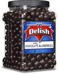 Dark Chocolate Blueberries — Jumbo Jar - It's Delish