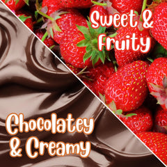 Dark Chocolate Covered Dried Strawberries Jumbo Jar - It's Delish (photo 7)