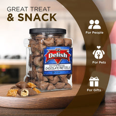 Milk Chocolate Peanut Butter Pretzels — Jumbo Jar - It's Delish (photo 4)