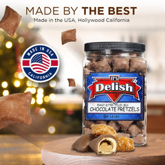 Milk Chocolate Peanut Butter Pretzels — Jumbo Jar - It's Delish (photo 3)