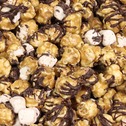 Chocolate S'mores Popcorn - It's Delish