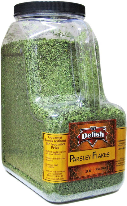 Dried Parsley Flakes - Restaurant Gallon Size - It's Delish